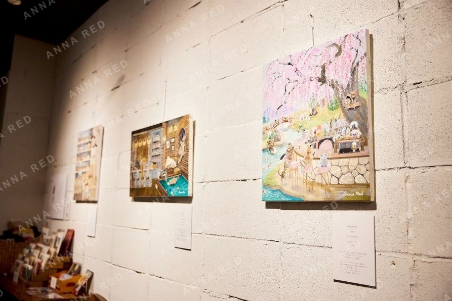 個展「僕らの行きつけ」会場風景