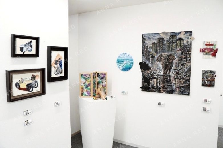 グループ展 SCRAP&BUILD 会場風景